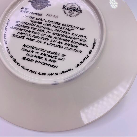 Norman Rockwell Young Love: Sledding Christmas - Picture 8 of 10